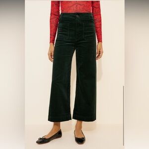 The Colette Cropped Wide Leg